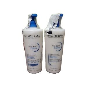 Bioderma Atoderm Creme Ultra-Nourishing Cream 16.9 Oz Each (2 PACK)